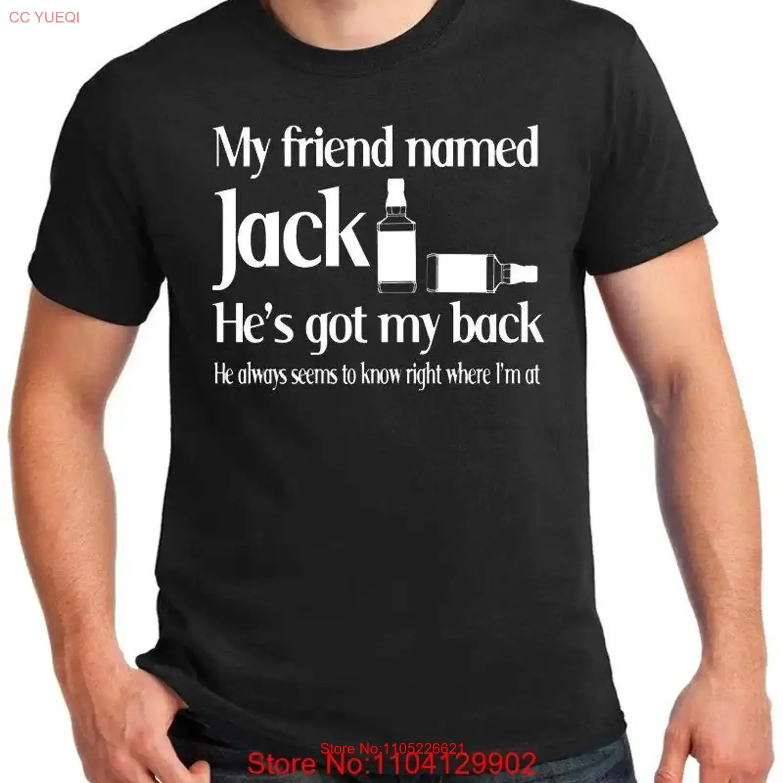 Whiskey Beer And Wine Lyrics - Song Lyrics T Shirt to Little