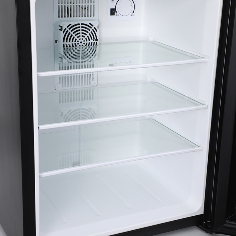 Wine Beer Cooler Fridge - Mini Fridge Cooler 40L Refrigerator Glass