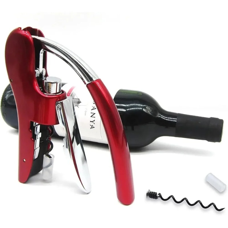 Cork Screw Lever - New Stainless Steel Wine Bottle Openers