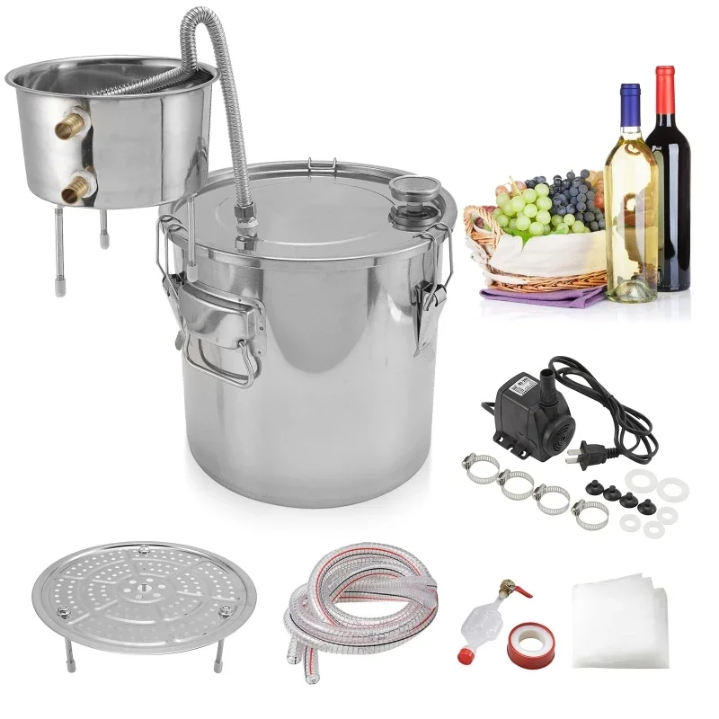 Beer Wine Kit - 22L Alcohol Brewing Distiller DIY Moonshine