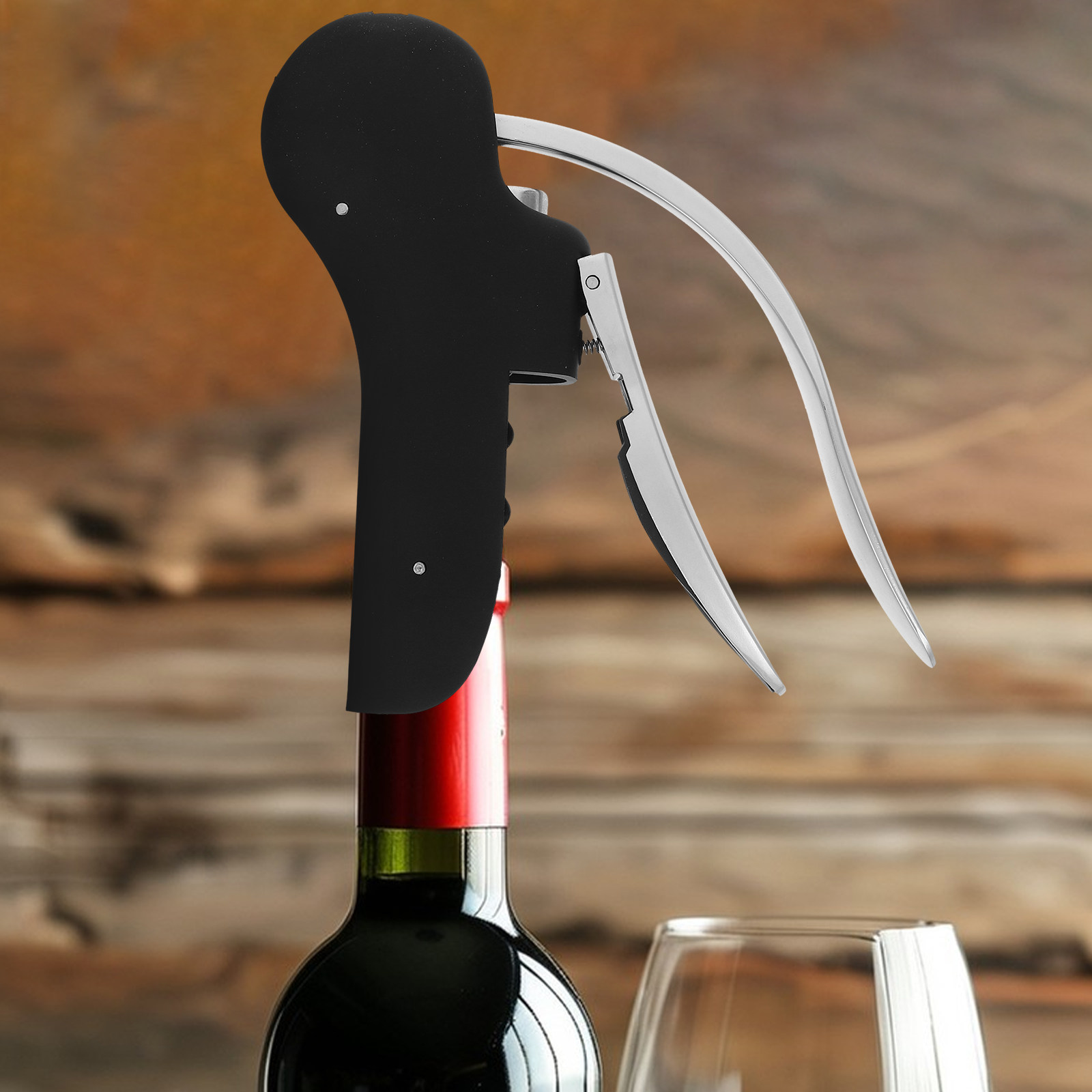 Zinc Alloy Lever Style Wine Op - Cork Screw Lever 评论和价格