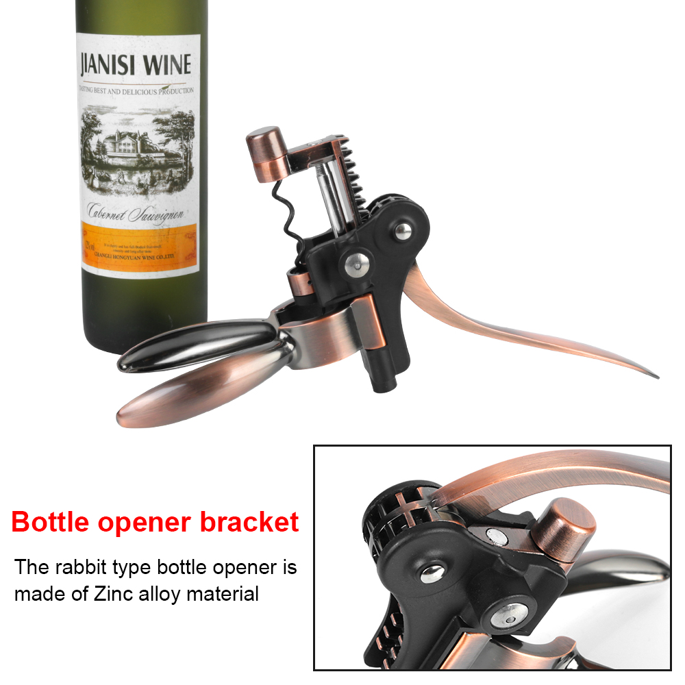 Barware Rabbit-Shaped Bar Leve - Cork Screw Lever 评论和价格