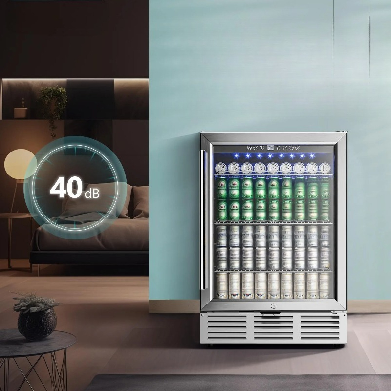 Beverage Refrigerator 24Inch 1 - Wine And Beer Undercounter Fridge 评论和价格