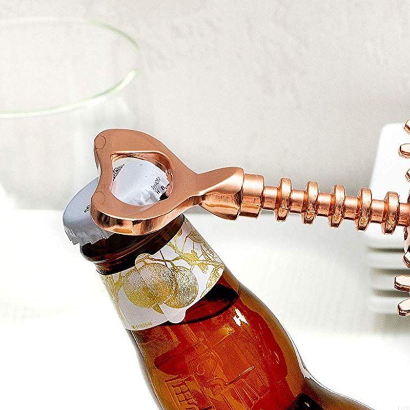 L9NB Zinc Alloy Wine Bottle Le - Cork Screw Lever 评论和价格