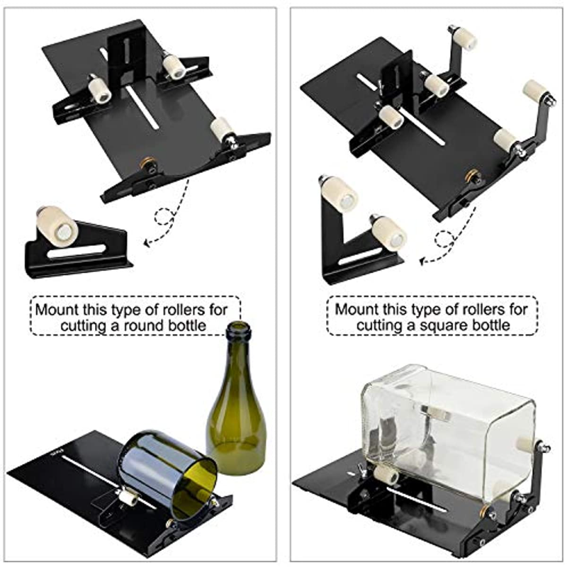 Glass Bottle Cutter, Square &  - Beer Wine Kit 评论和价格