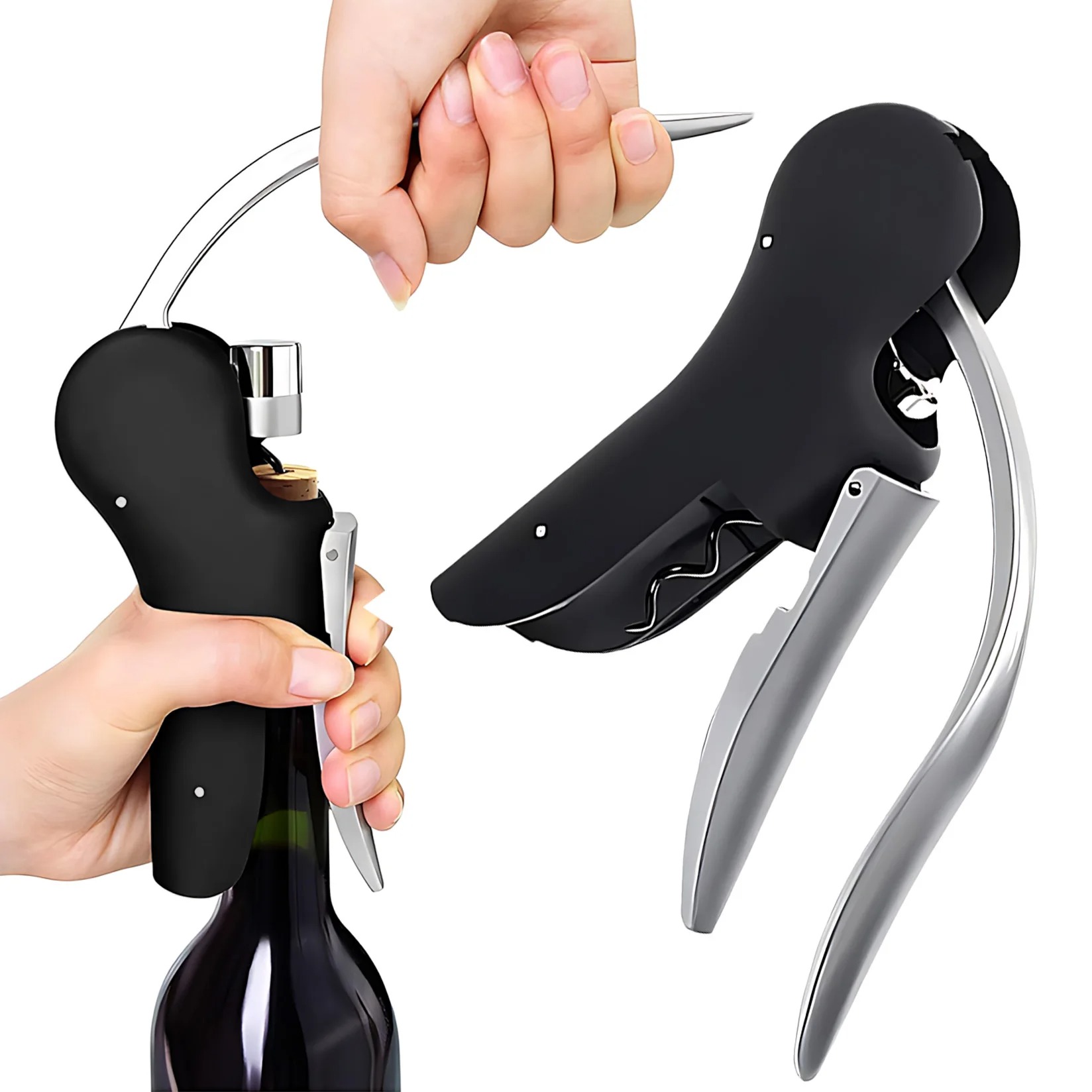 Convenient Bottle Openers Wine - Cork Screw Lever 评论和价格