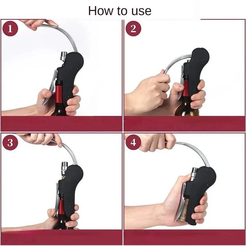 Convenient Bottle Openers Wine - Cork Screw Lever 评论和价格