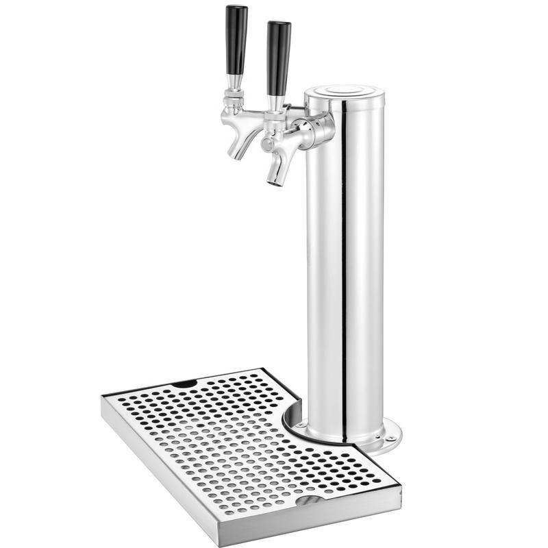 Kegerator Tower Kit, Dual Taps - Beer Wine Kit 评论和价格