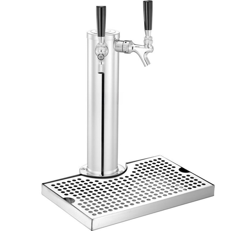 Kegerator Tower Kit, Dual Taps - Beer Wine Kit 评论和价格