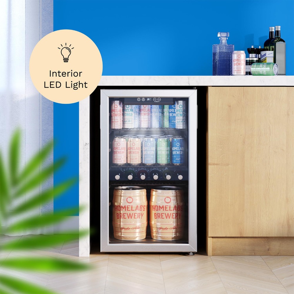 120 Can Mini Beverage Refriger - Wine Beer Cooler Fridge 评论和价格