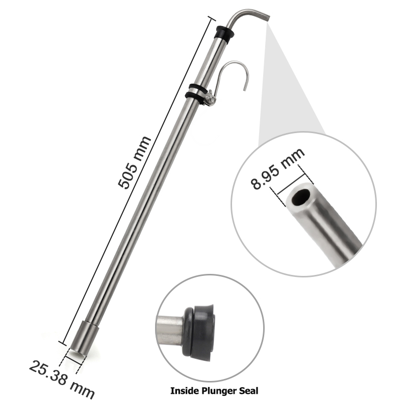 Stainless Steel Beer Siphon Wi - Beer Wine Kit 评论和价格