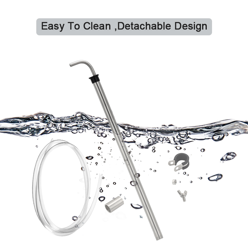 Stainless Steel Beer Siphon Wi - Beer Wine Kit 评论和价格