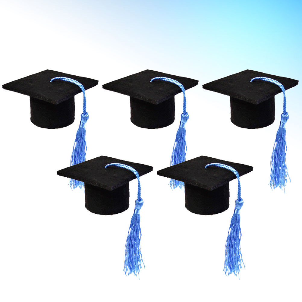 5Pcs Doctoral Hat Decoration M - Wine Beer Hat 评论和价格
