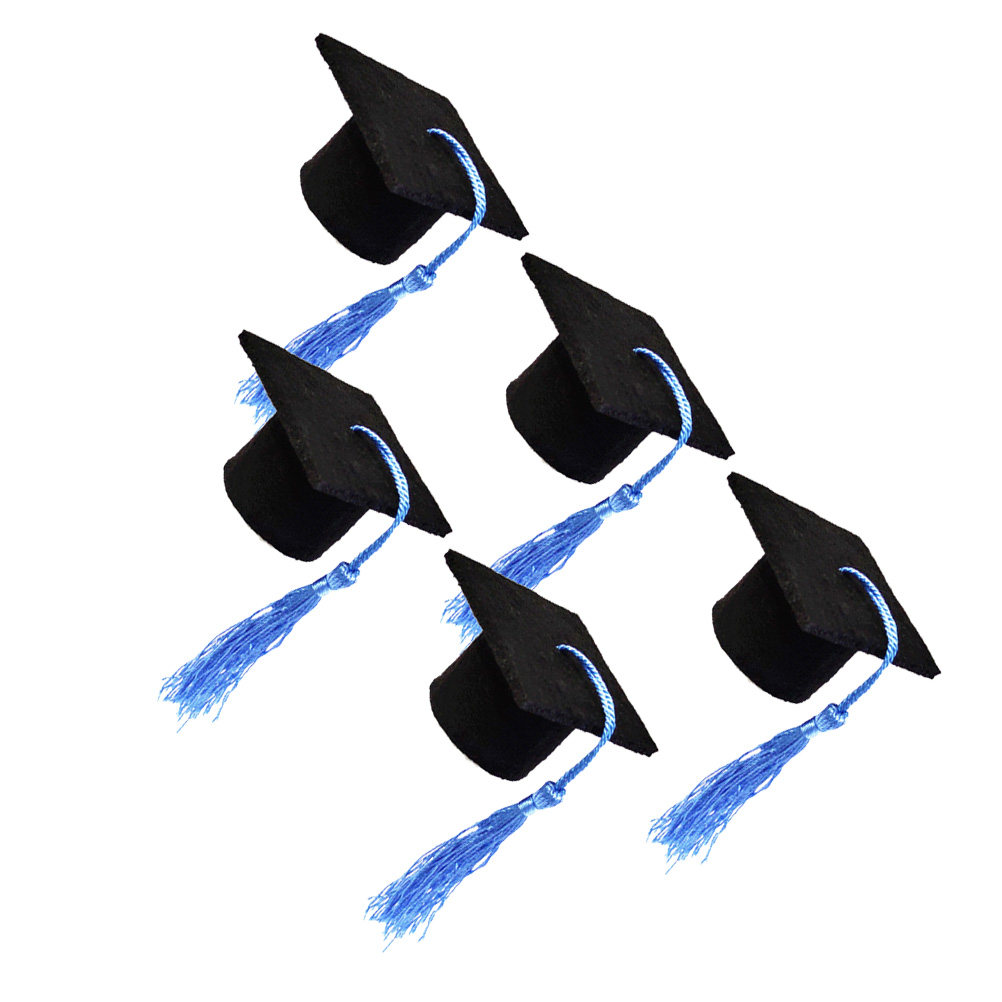 5Pcs Doctoral Hat Decoration M - Wine Beer Hat 评论和价格