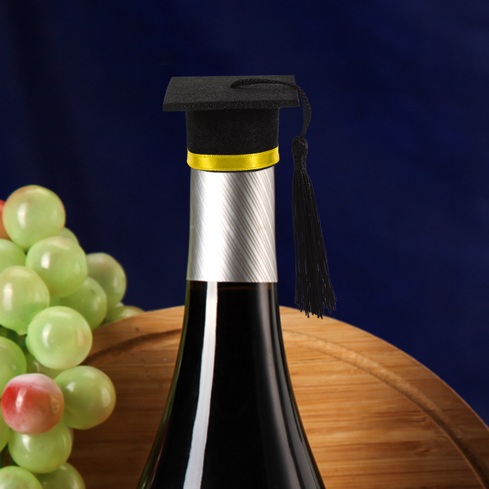 4Pcs Graduation Hat Jar Topper - Wine Beer Hat 评论和价格
