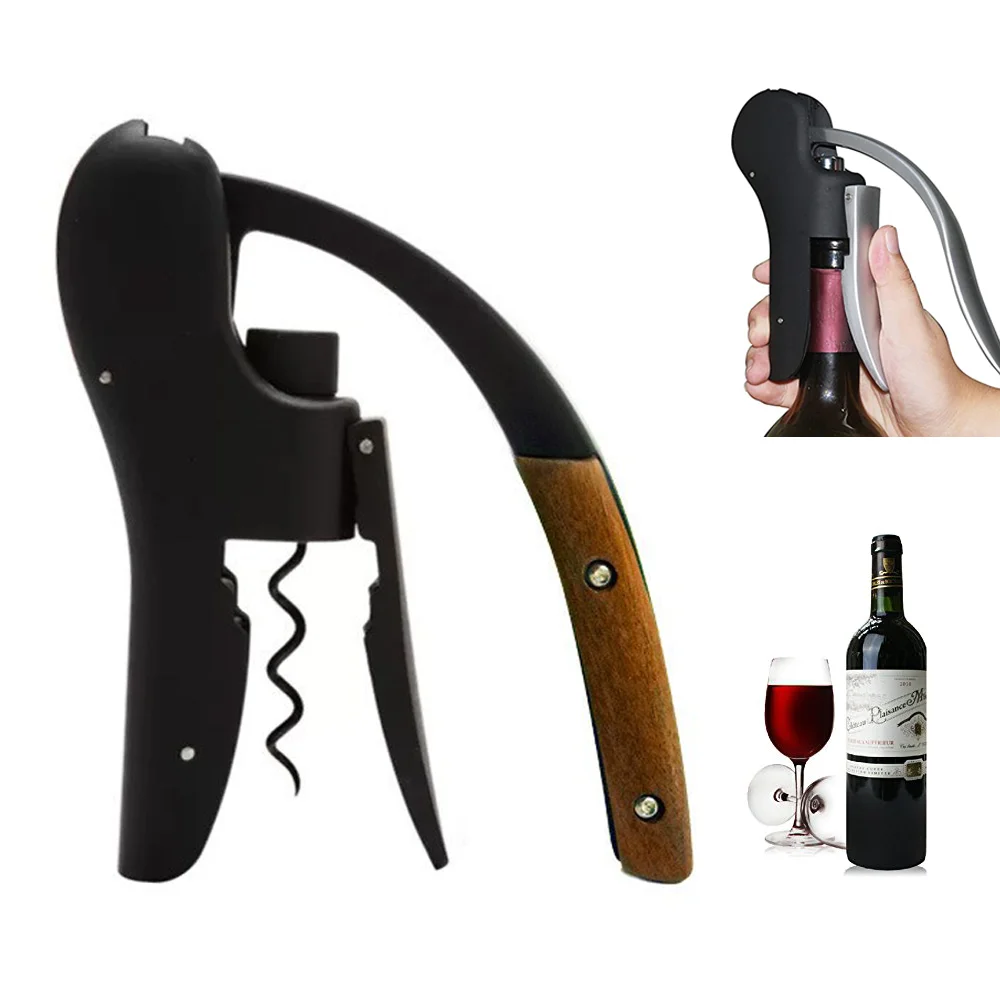 Gooseneck Wine Opener-Manual L - Cork Screw Lever 评论和价格