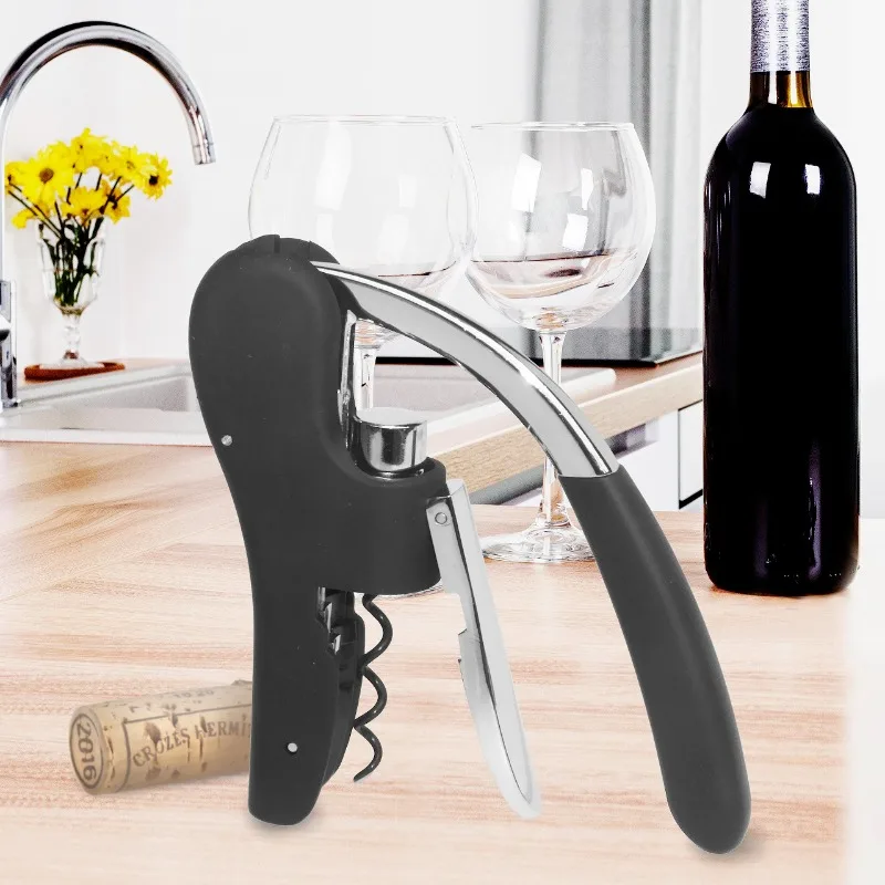 Gooseneck Wine Opener-Manual L - Cork Screw Lever 评论和价格