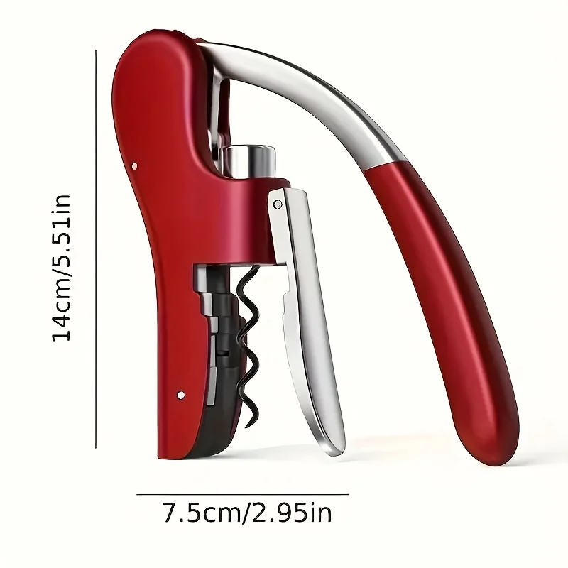 1 Set Lever Press Wine Opener  - Cork Screw Lever 评论和价格