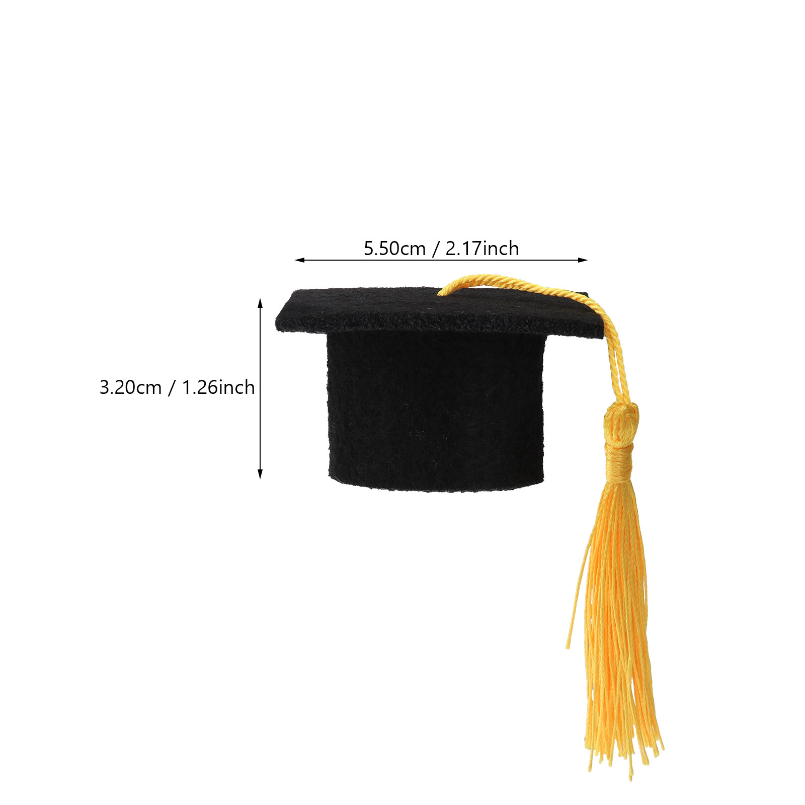 6Pcs Doctoral Wine Bottle Cap  - Wine Beer Hat 评论和价格