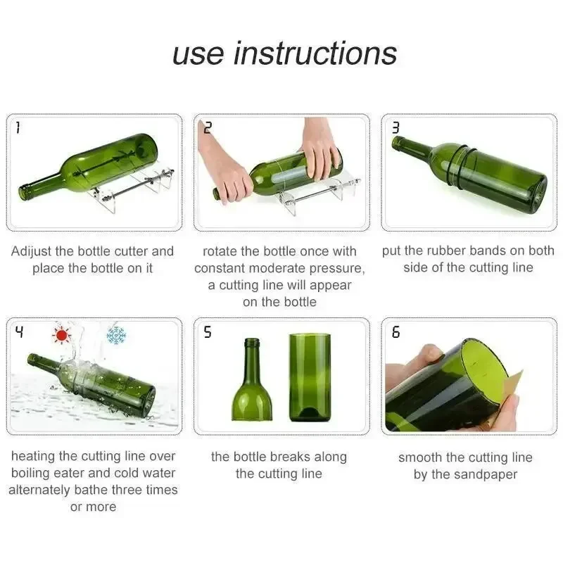 Upgraded Bottle Cutting Tool K - Beer Wine Kit 评论和价格