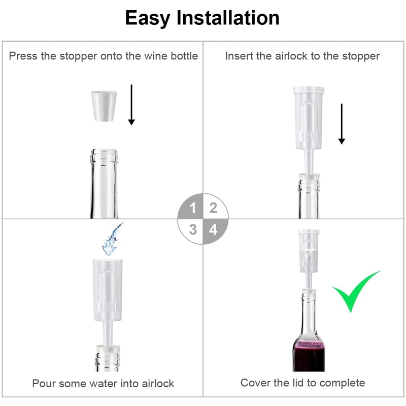 AC88-Fermentation Lids Airlock - Beer Wine Kit 评论和价格