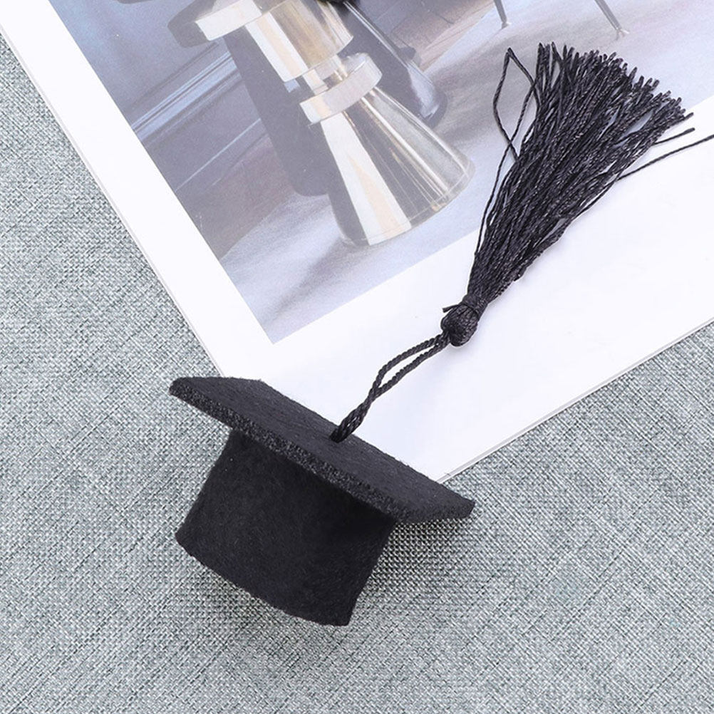 24Pcs Mini Graduation Cap Topp - Wine Beer Hat 评论和价格