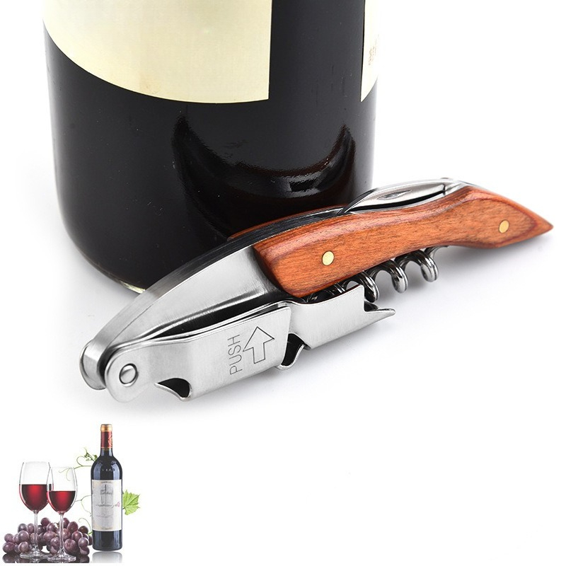 Portable Wine Corkscrew Opener - Beer Wine Kit 评论和价格