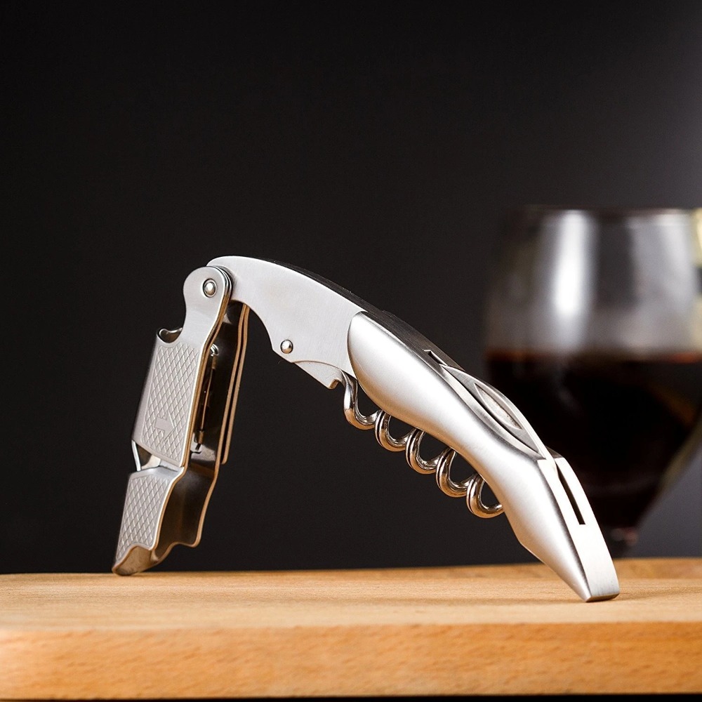 Portable Wine Corkscrew Opener - Beer Wine Kit 评论和价格
