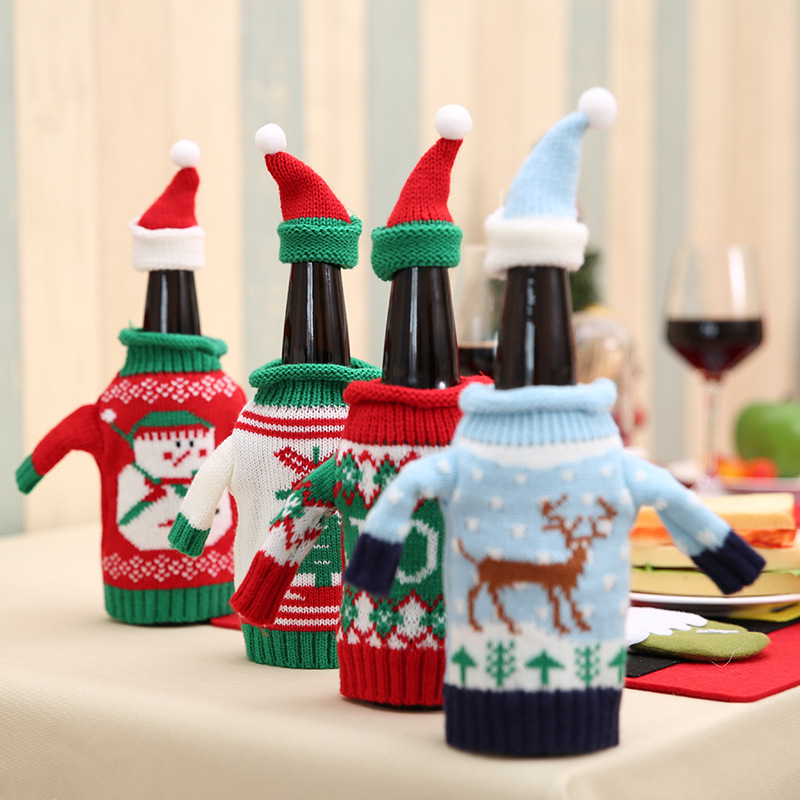 High End Knitted Christmas New - Beer Wine Kit 评论和价格