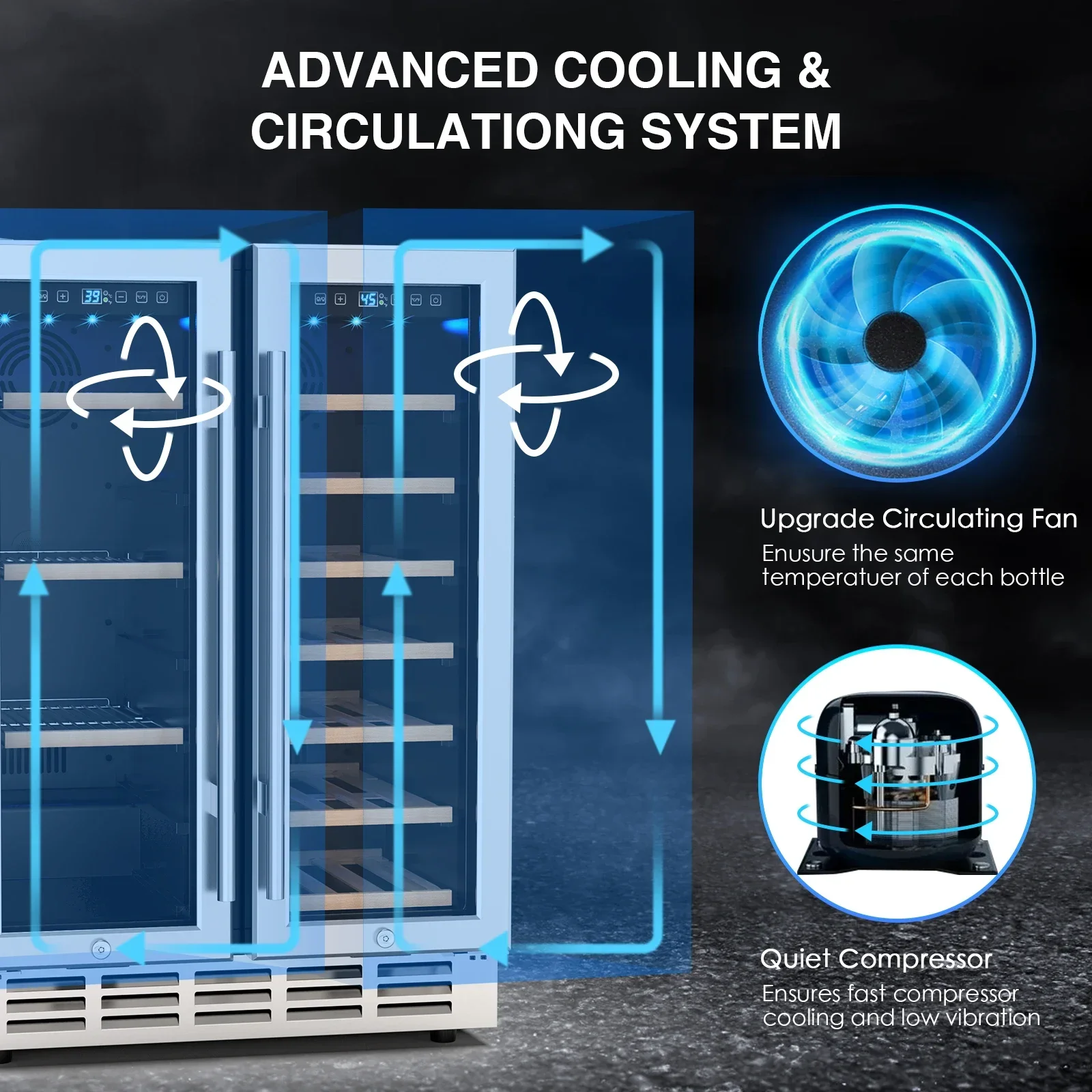 Wine and Beverage Refrigerator - Wine And Beer Undercounter Fridge 评论和价格
