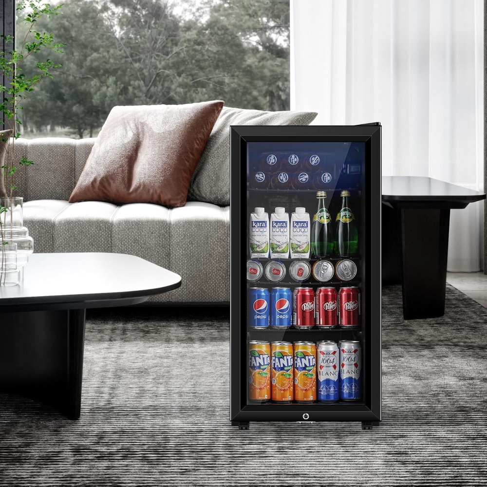 Beverage Refrigerator, Three P - Wine Beer Cooler Fridge 评论和价格