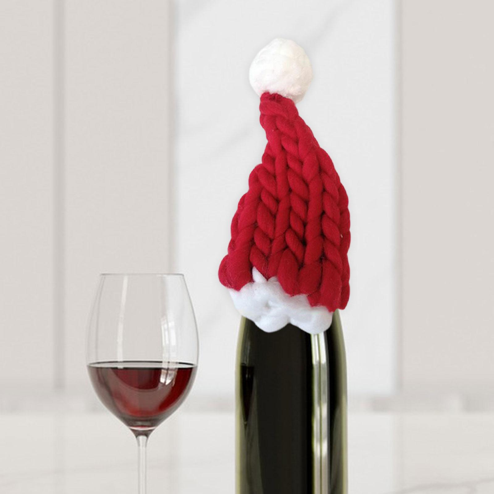 Decorative Santa Hat Christmas - Wine Beer Hat 评论和价格