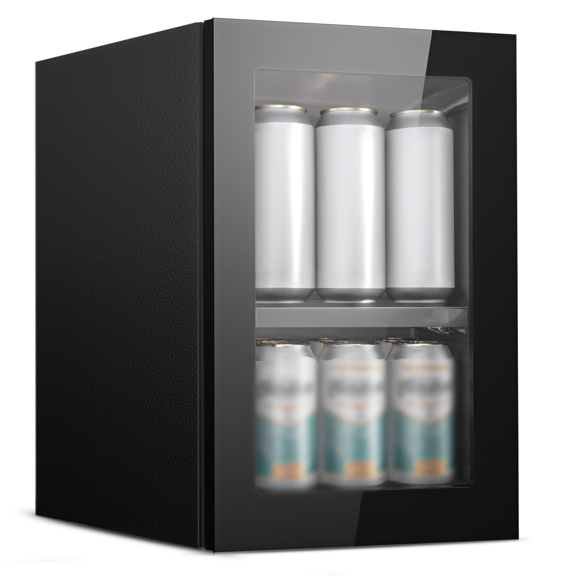 EKOJUCE  Mini Fridge with Glas - Wine Beer Cooler Fridge 评论和价格