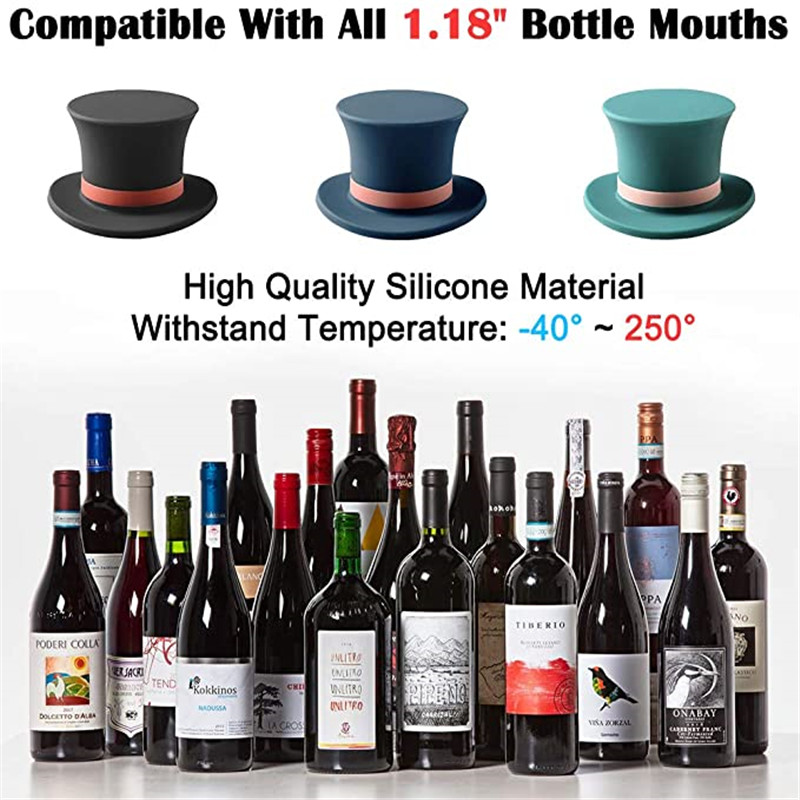 Creative Hat Shape Silicone Wi - Wine Beer Hat 评论和价格