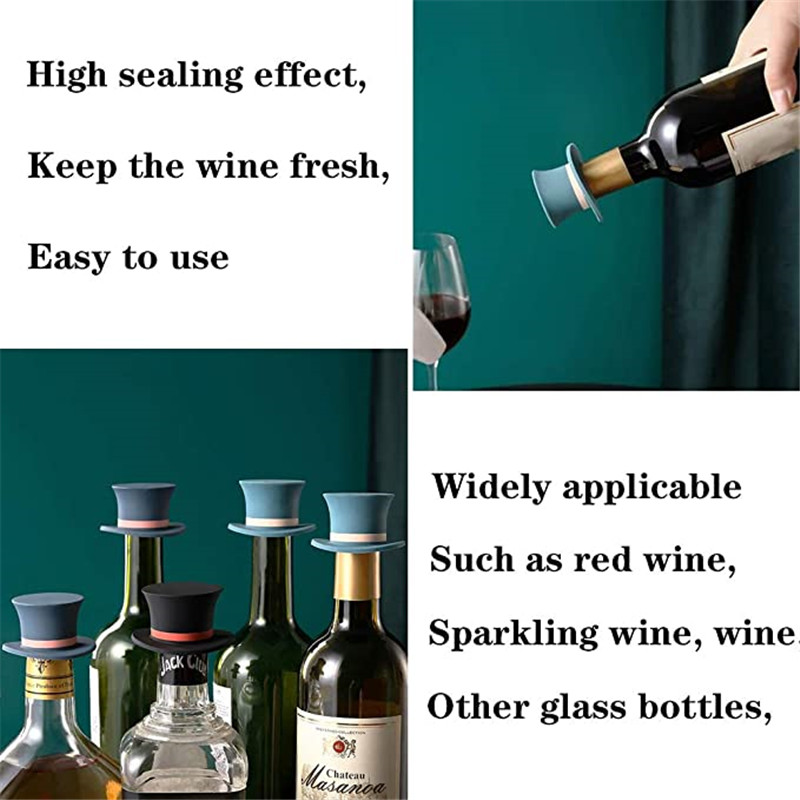 Creative Hat Shape Silicone Wi - Wine Beer Hat 评论和价格