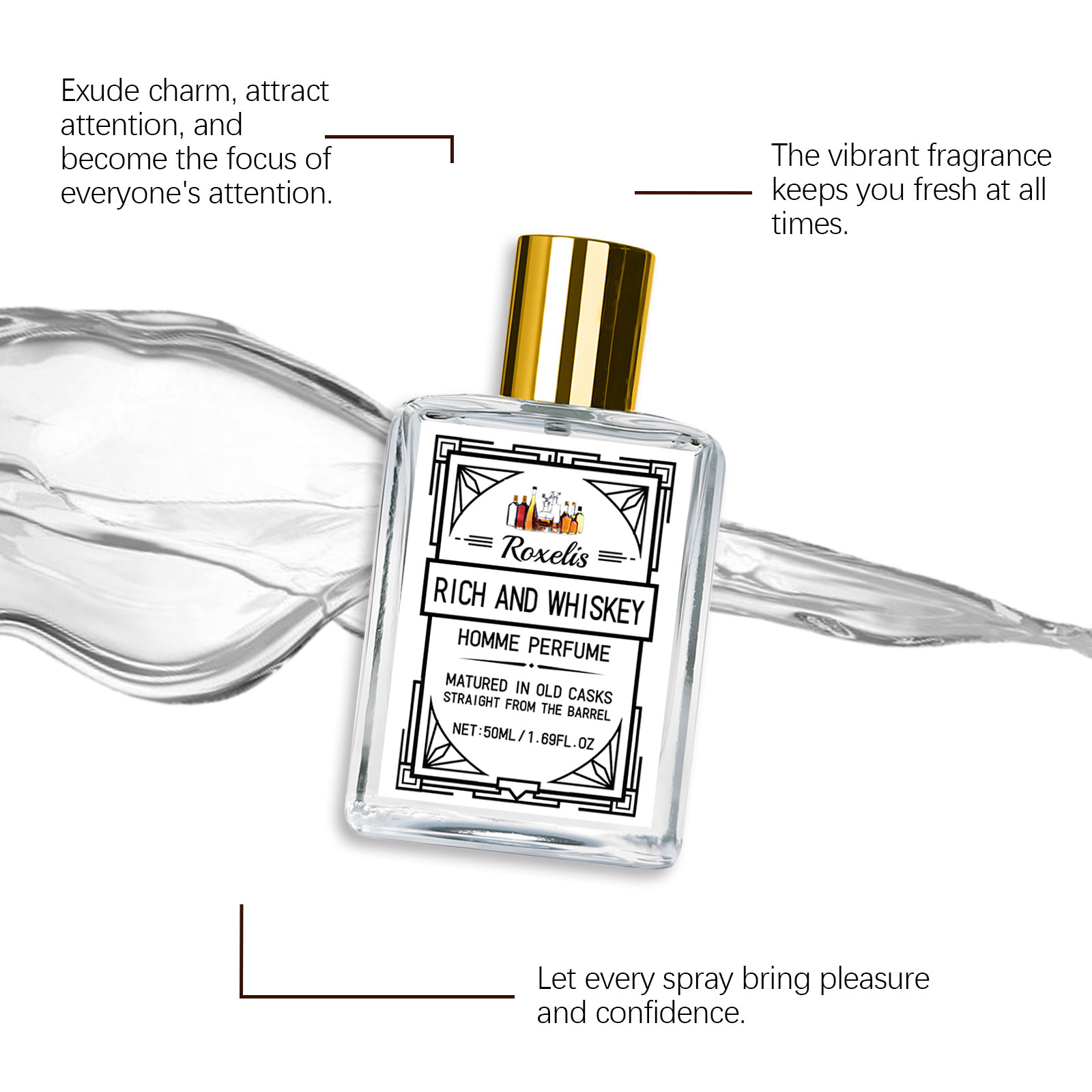 Roxelis 50ml Charm Whisky Men' - Wine&Beer Mouton 评论和价格