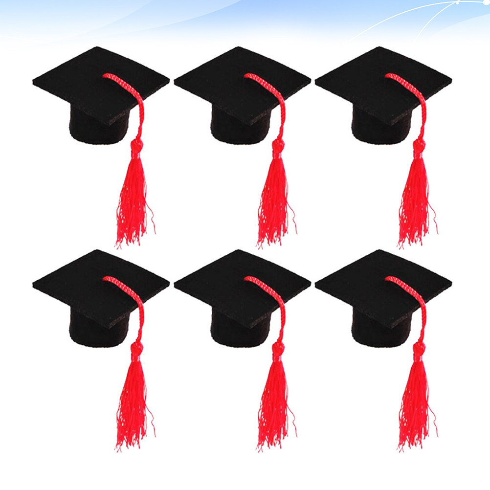 6Pcs Tassel Wine Bottle Cover  - Wine Beer Hat 评论和价格